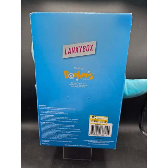 Lankybox Thicc Shark Singing Plush Toy Licensed By Bonkers Toy Co. Soft Stuffed - Picture 4 of 4